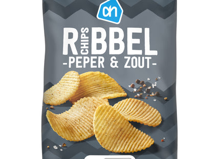 Ribbelchips peper & zout