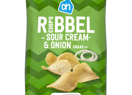 Ribbelchips sour cream & onion