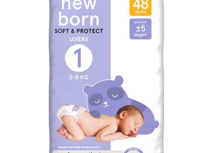 Etos New born soft & protect luiers maat 1