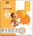 Etos Midi Soft & Protect diapers size 3