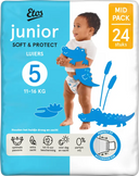 Etos Junior Soft & Protect Diapers Size 5