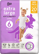 Etos Extra Large Soft & Protect Diapers Size 6