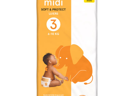 Etos Midi soft & protect luiers maat 3