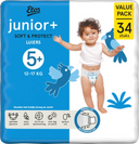 Etos Junior+ Soft & Protect Windeln Größe 5+