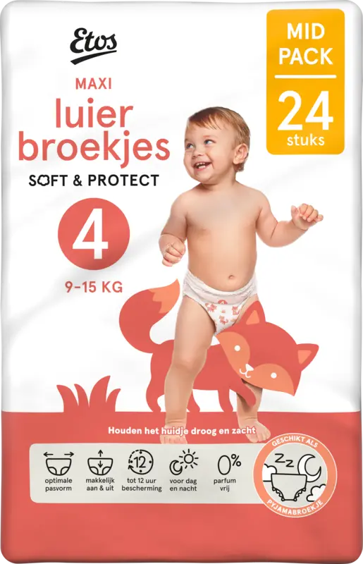 Etos Maxi Windelpants Soft & Protect 4