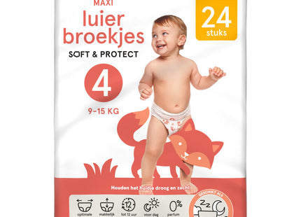 Etos Maxi luierbroekjes soft & protect 4