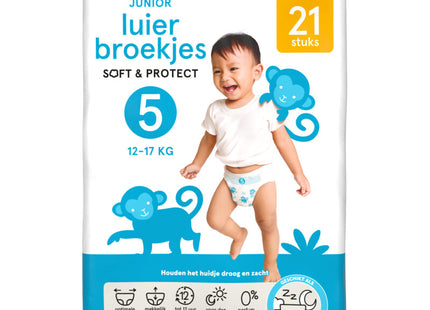 Etos Junior luierbroekjes soft & protect 5