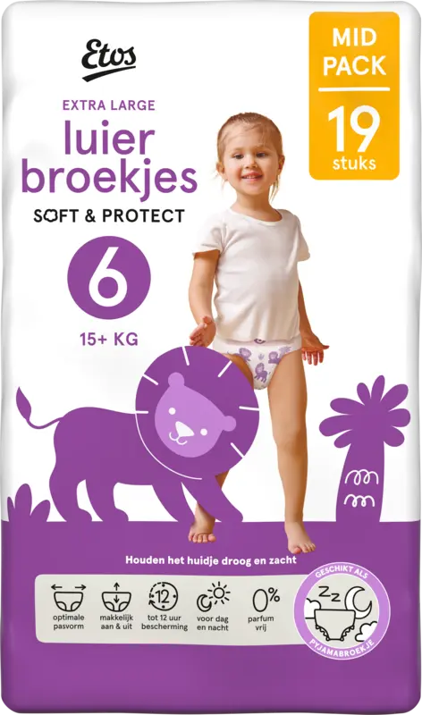 Etos Windelhöschen Soft & Protect Größe 6