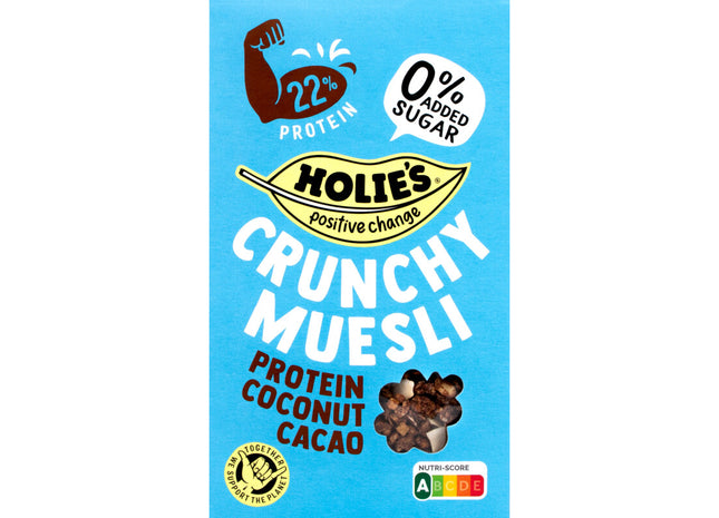 Holie's Crunchy muesli protein coconut cacao