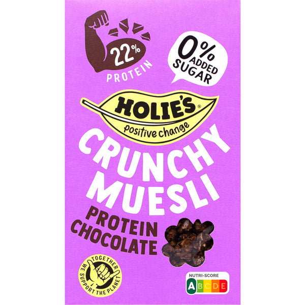 Holie's Crunchy muesli protein chocolate
