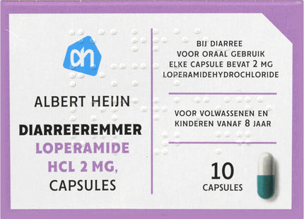 Diarreeremmer loperamide hcl