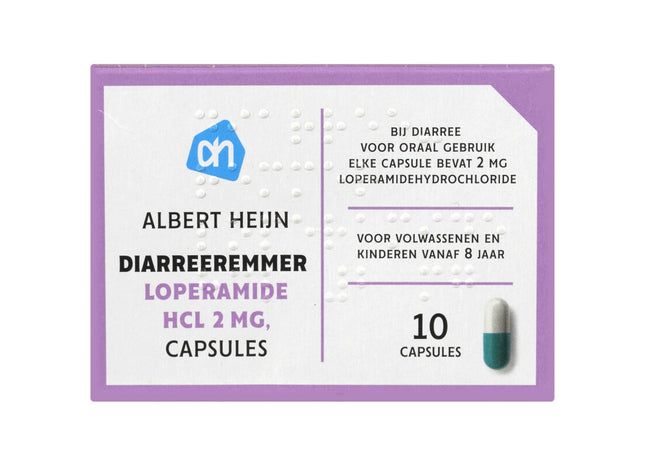 Diarreeremmer loperamide hcl