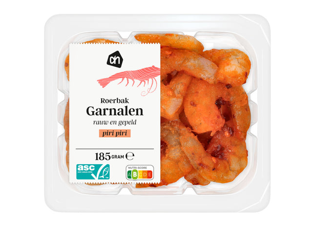 Roerbak garnalen piri piri