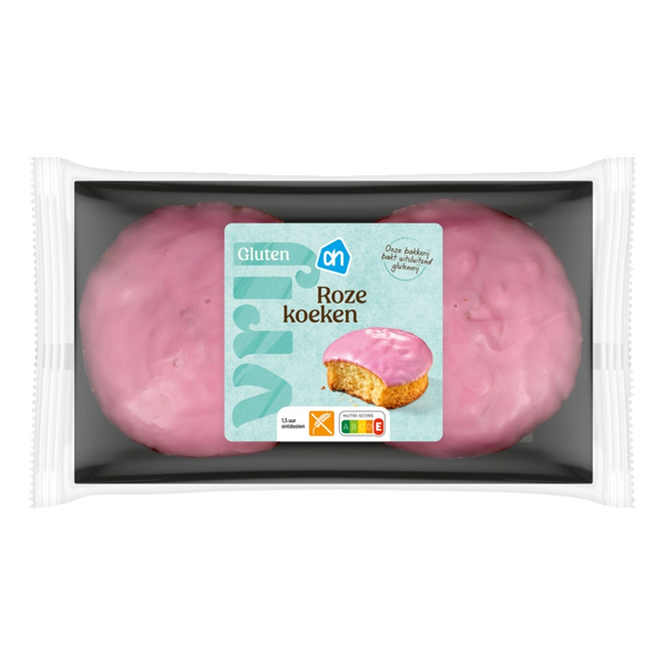 Glutenvrij Roze koeken