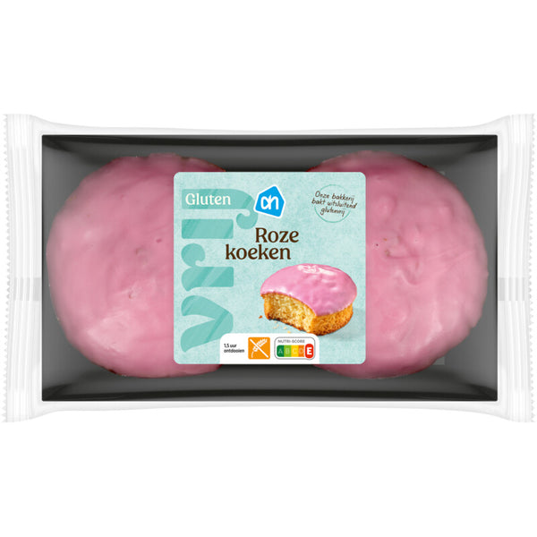 Glutenvrij Roze koeken