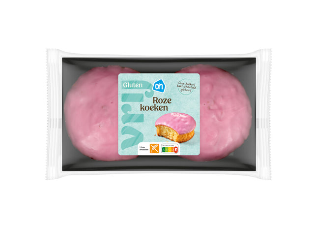 Glutenvrij Roze koeken