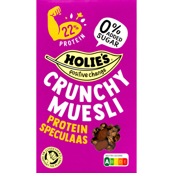 Holie's Crunchy muesli protein speculaas