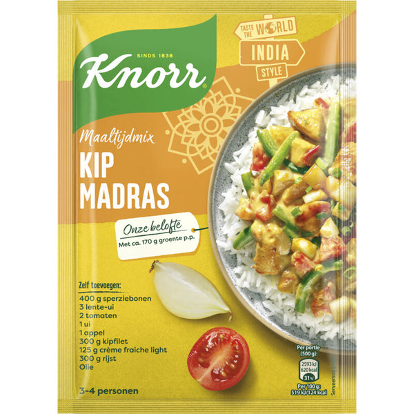 Knorr Maaltijdmix kip madras