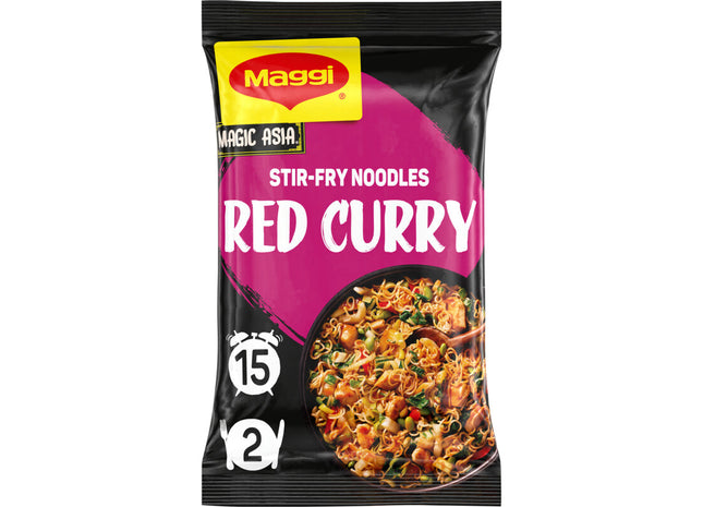 Maggi Stir-fry noodles red curry