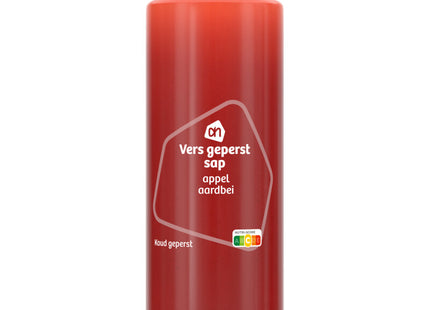 Vers geperst sap appel aardbei