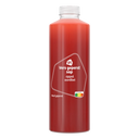 Freshly squeezed juice apple strawberry