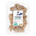 Roerbak visreepjes zeezout en peper