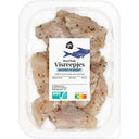 Roerbak visreepjes zeezout en peper
