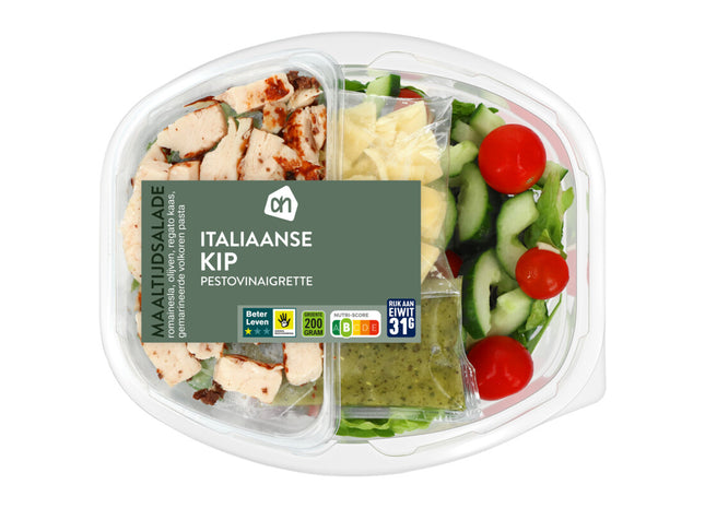 Italienischer Hähnchenmehlsalat