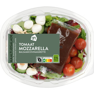 Maaltijdsalade tomaat mozzarella
