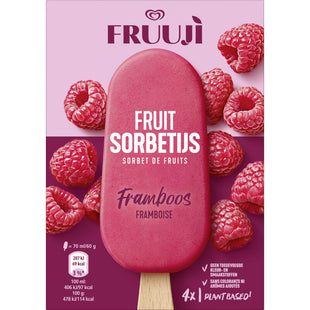Ola Fruuji sorbetijs framboos