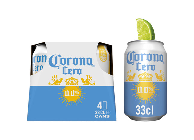 Corona Cero alcoholvrij bier 4-pack