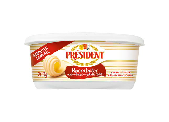 Président Roomboter gezouten