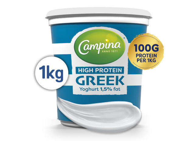 Campina High protein Greek yoghurt 1,5% fat