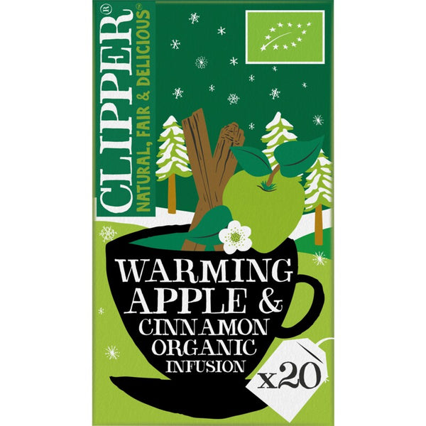 Clipper Warming organic apple and cinnamon
