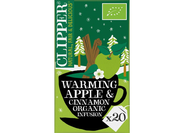 Clipper Warming apple & cinnamon organic