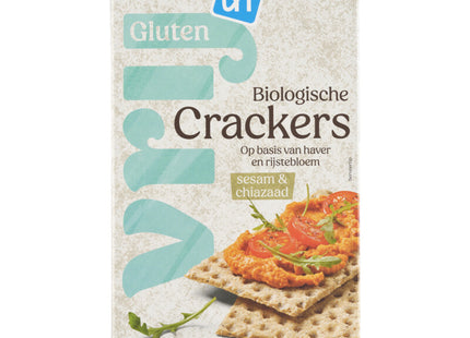 Glutenvrij Biologisch crackers sesam & chiazaad