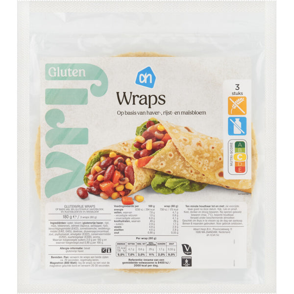 Glutenvrij Wraps