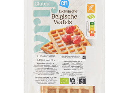 Glutenvrij Biologische Belgische wafels