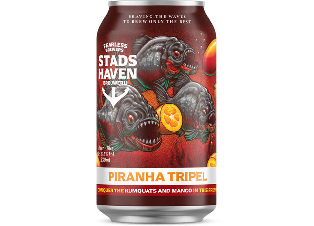 Stadshaven brouwerij Piranha tripel