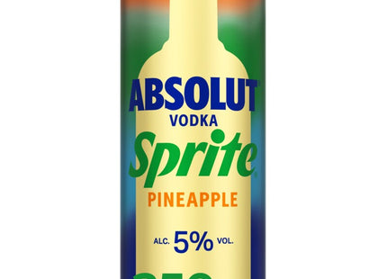 Absolut Vodka sprite pineapple