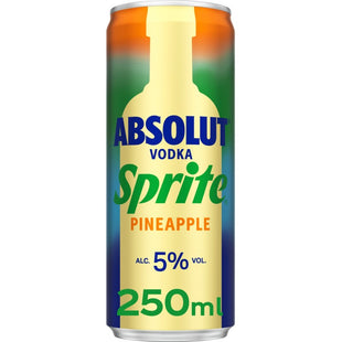 Absolut Vodka sprite pineapple