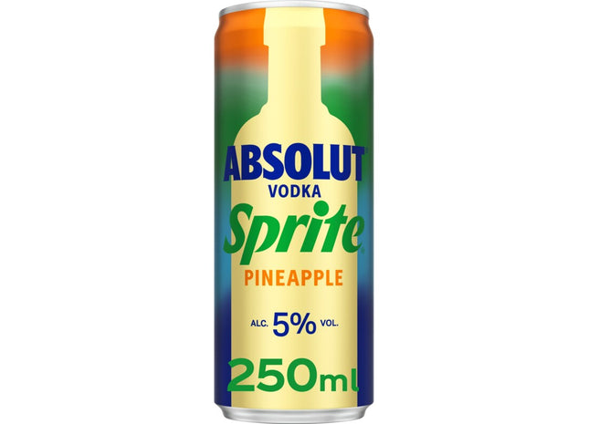 Absolut Vodka sprite pineapple