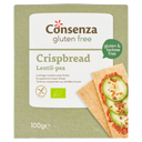 Consenza Cracker erwt linzen glutenvrij bio