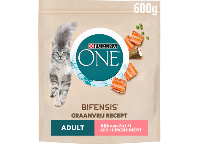 Purina ONE Adult getreidefrei, reich an Lachs