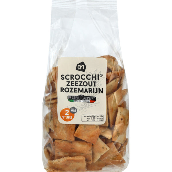 Scrocchi rozemarijn zeezout