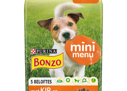 Bonzo Mini menu adult met kip en groenten