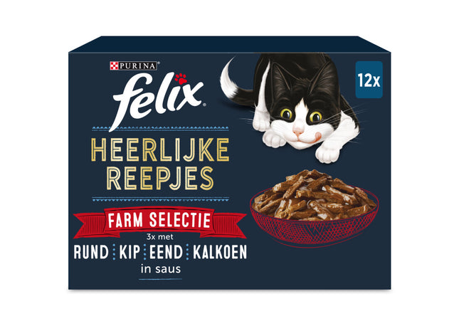 Felix Heerlijke reepjes farm selectie in saus