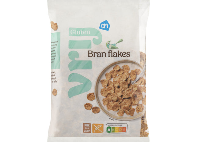 Glutenfreie, ballaststoffreiche Kleieflocken