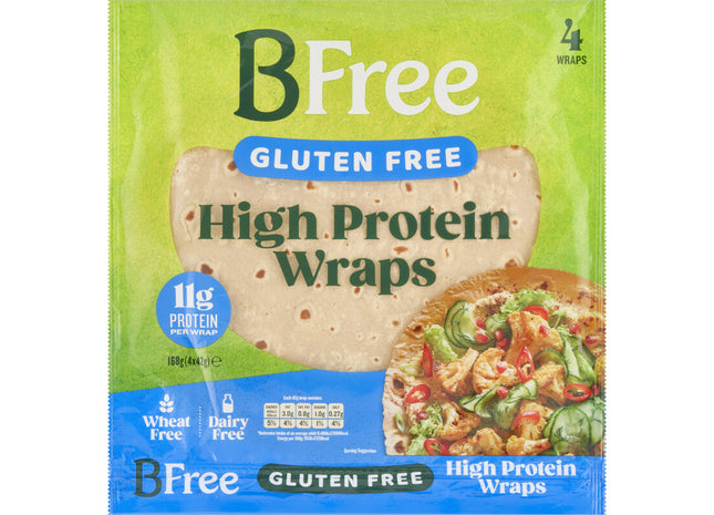 BFree High proteine wraps glutenvrij