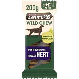 Adventuros Wild chew met hert hondensnack medium